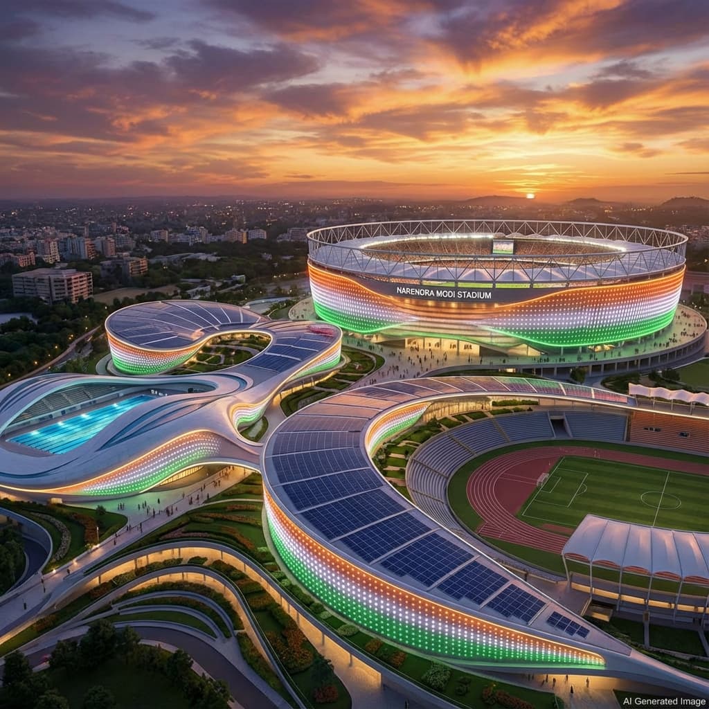 Venues of the Future: Inside the Sardar Vallabhbhai Patel Sports Enclave