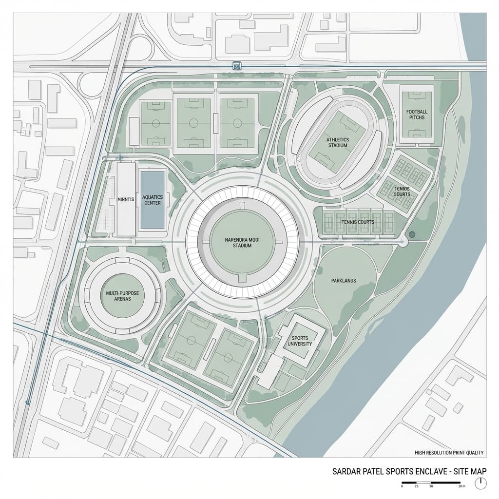Inside the Venues: Sardar Patel Enclave & Naranpura Sports Complex