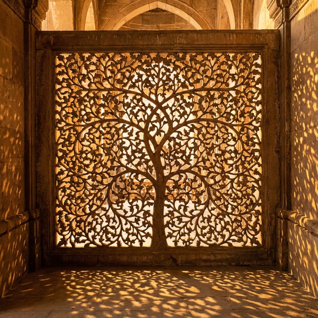 Sidi Saiyyed Mosque Jali - Symbol of Ahmedabad